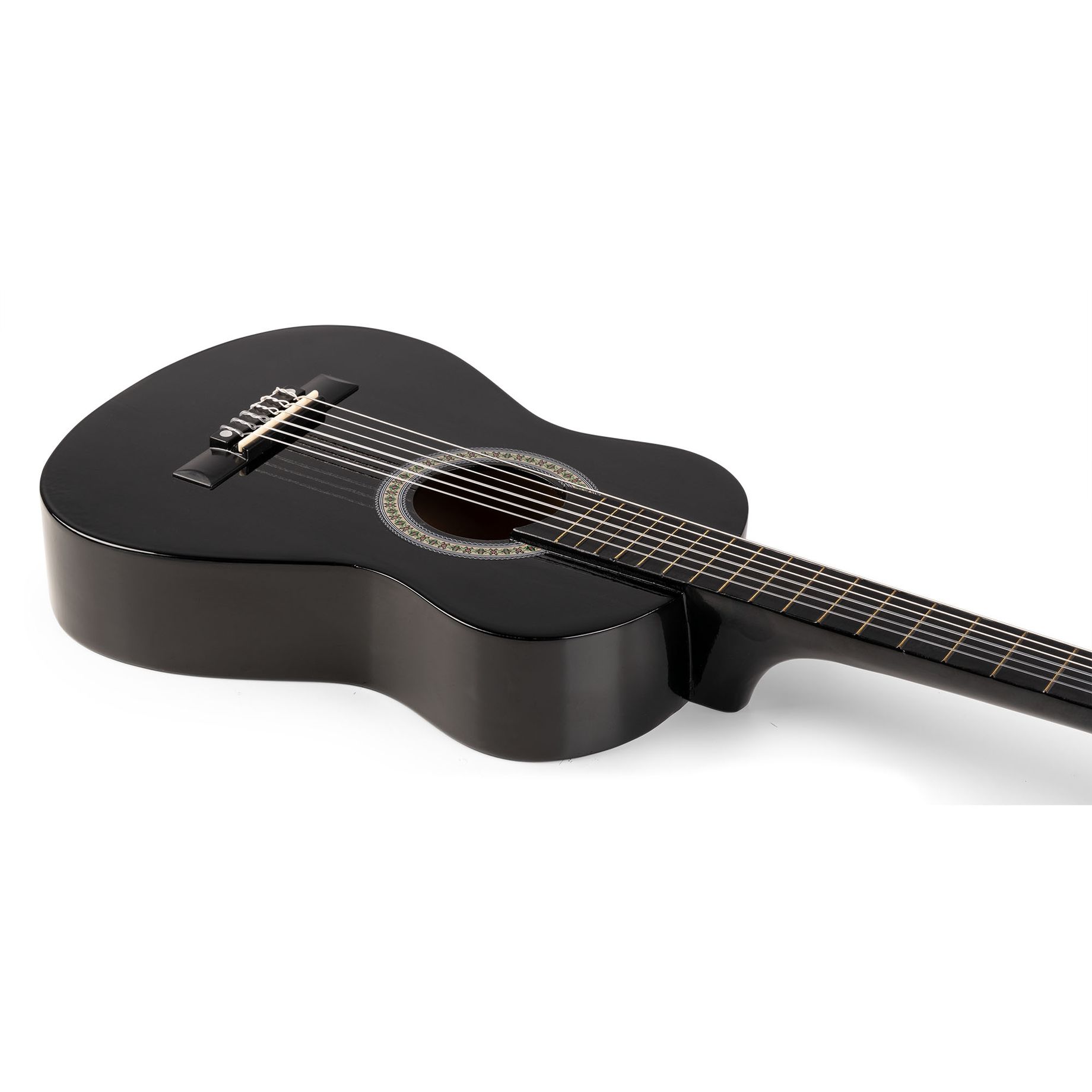SoloArt Junior 1/4 Classic Guitar Pack Black