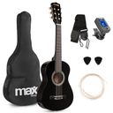 SoloArt Junior 1/4 Classic Guitar Pack Black