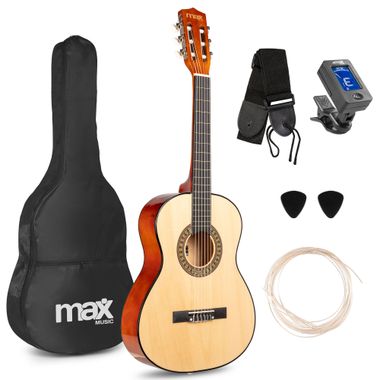 SoloArt Junior 3/4 Classic Guitar Pack Natural