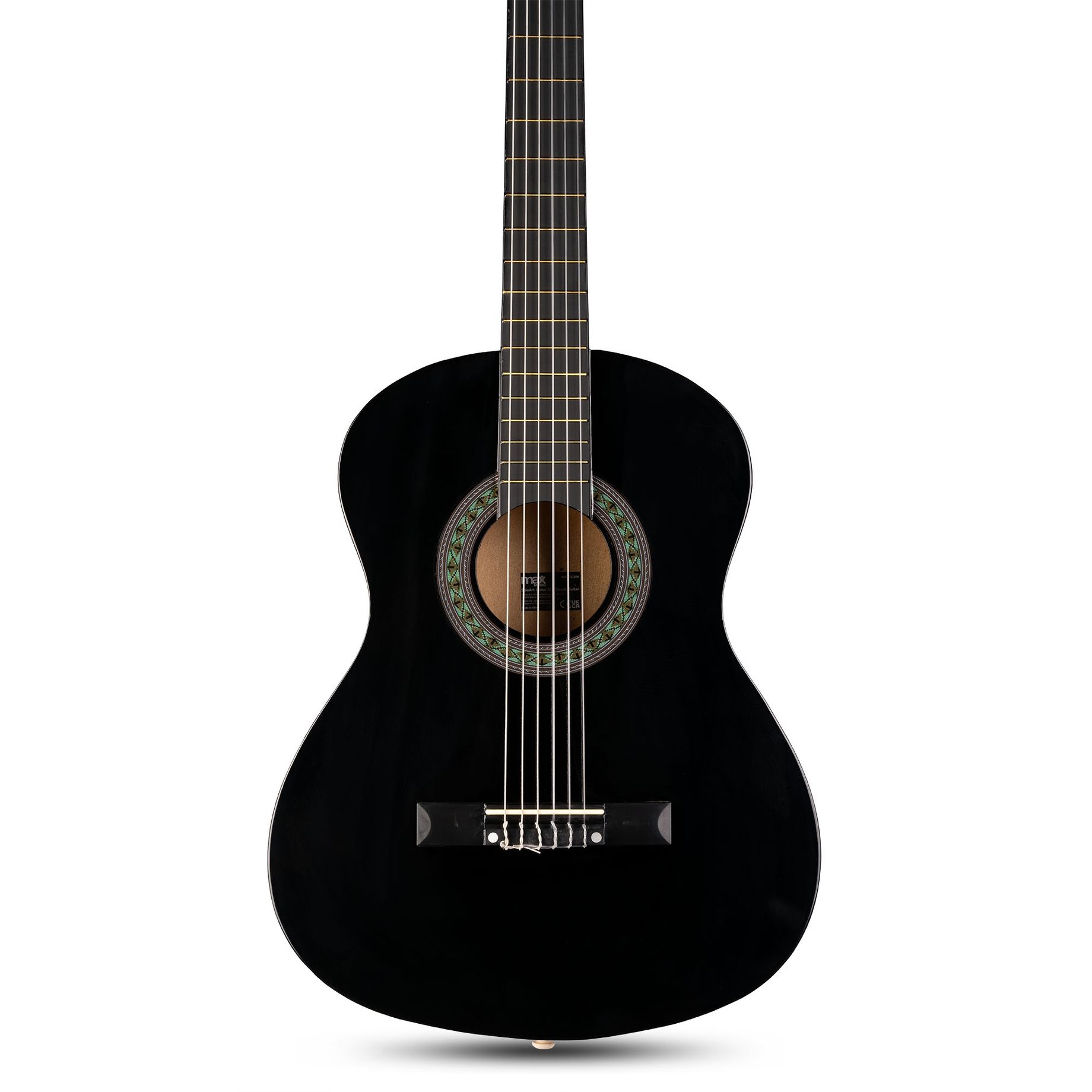 SoloArt Junior 3/4 Classic Guitar Pack Black