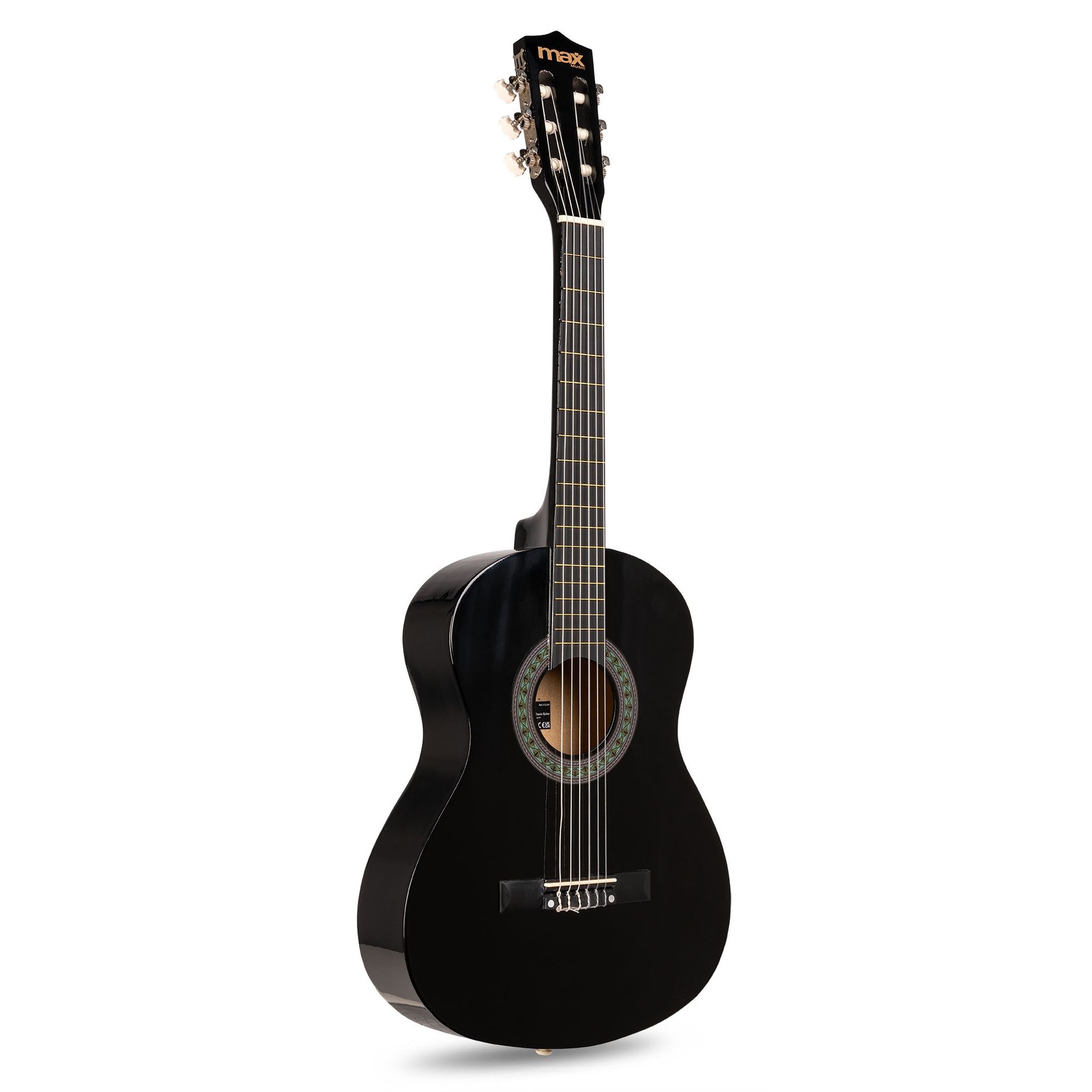 SoloArt Junior 3/4 Classic Guitar Pack Black