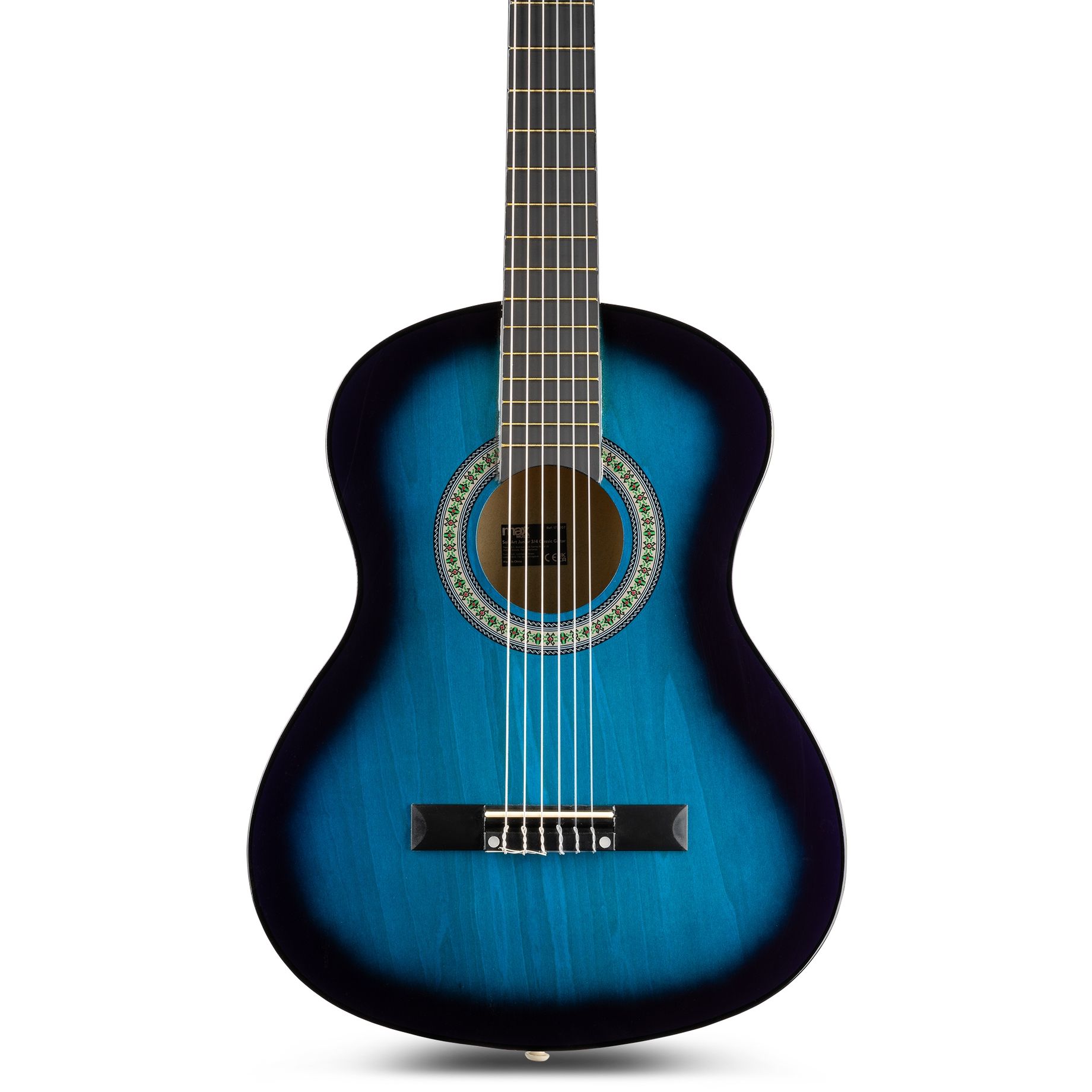 SoloArt Junior 3/4 Classic Guitar Pack Blue