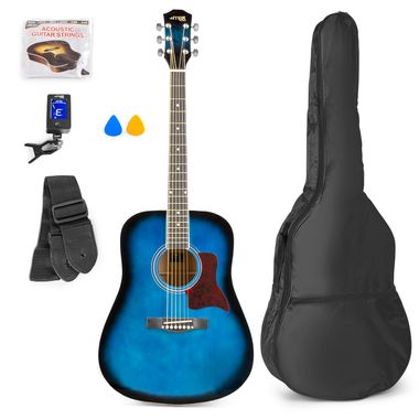 SoloJam Western Guitar Pack Blue