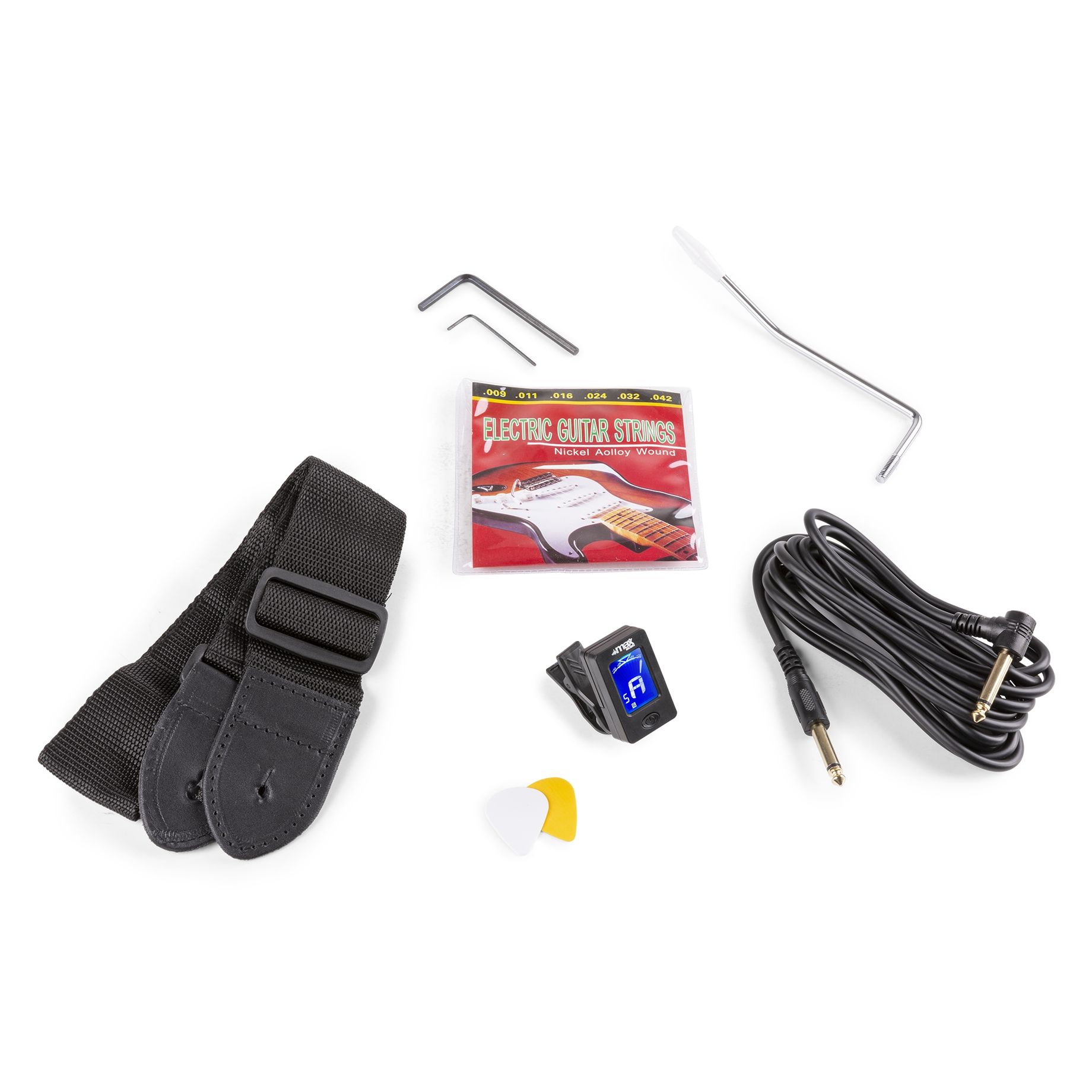 GigKit Electric Guitar Pack Black Left Handed
