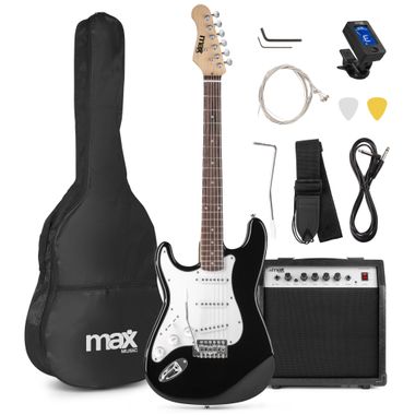 GigKit Electric Guitar Pack Black Left Handed