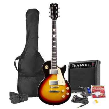 GigKit Electric Guitar Pack SC Style Sunburst