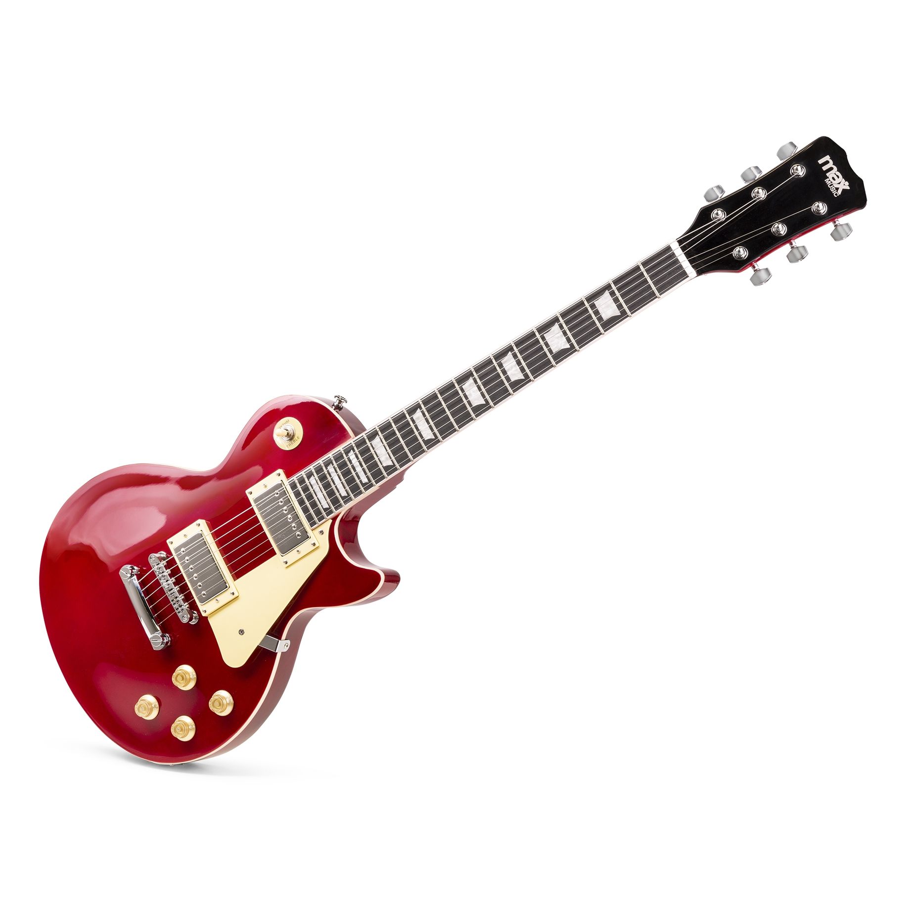 GigKit Electric Guitar Pack SC Style Dark Red