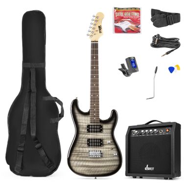 GigKit Electric Guitar Pack Quilted Style Black