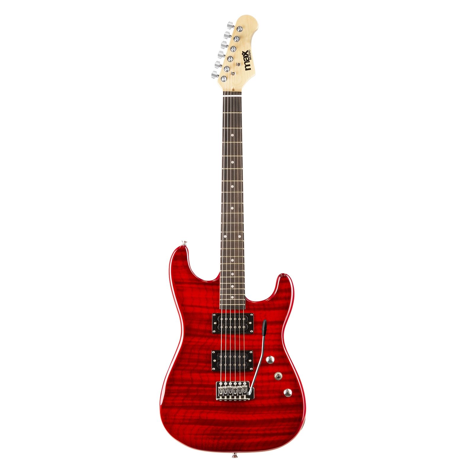 GigKit Electric Guitar Pack Quilted Style Dark Red