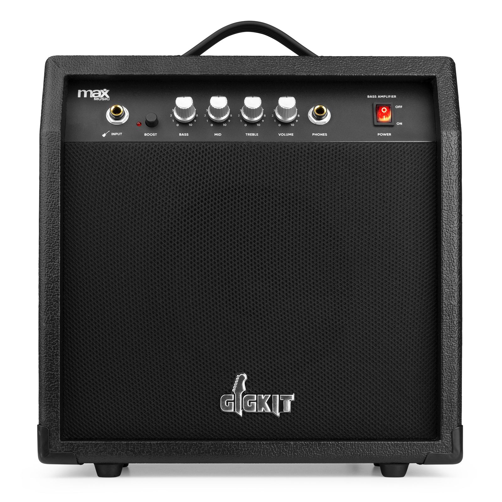GigKit Bass Guitar Pack Red