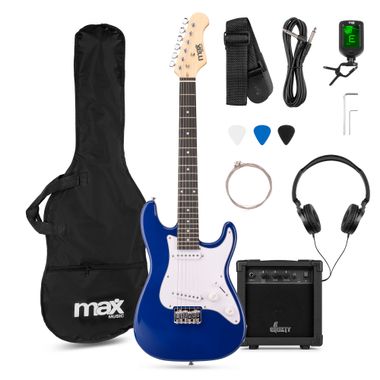 GigKit Junior Electric Guitar Pack Blue 3/4