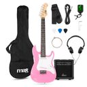 GigKit Junior Electric Guitar Pack Pink 3/4
