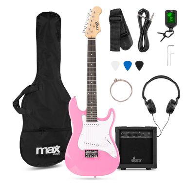 GigKit Junior Electric Guitar Pack Pink 3/4