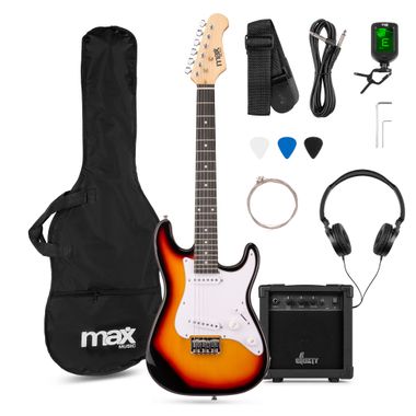 GigKit Junior Electric Guitar Pack Sunburst 3/4
