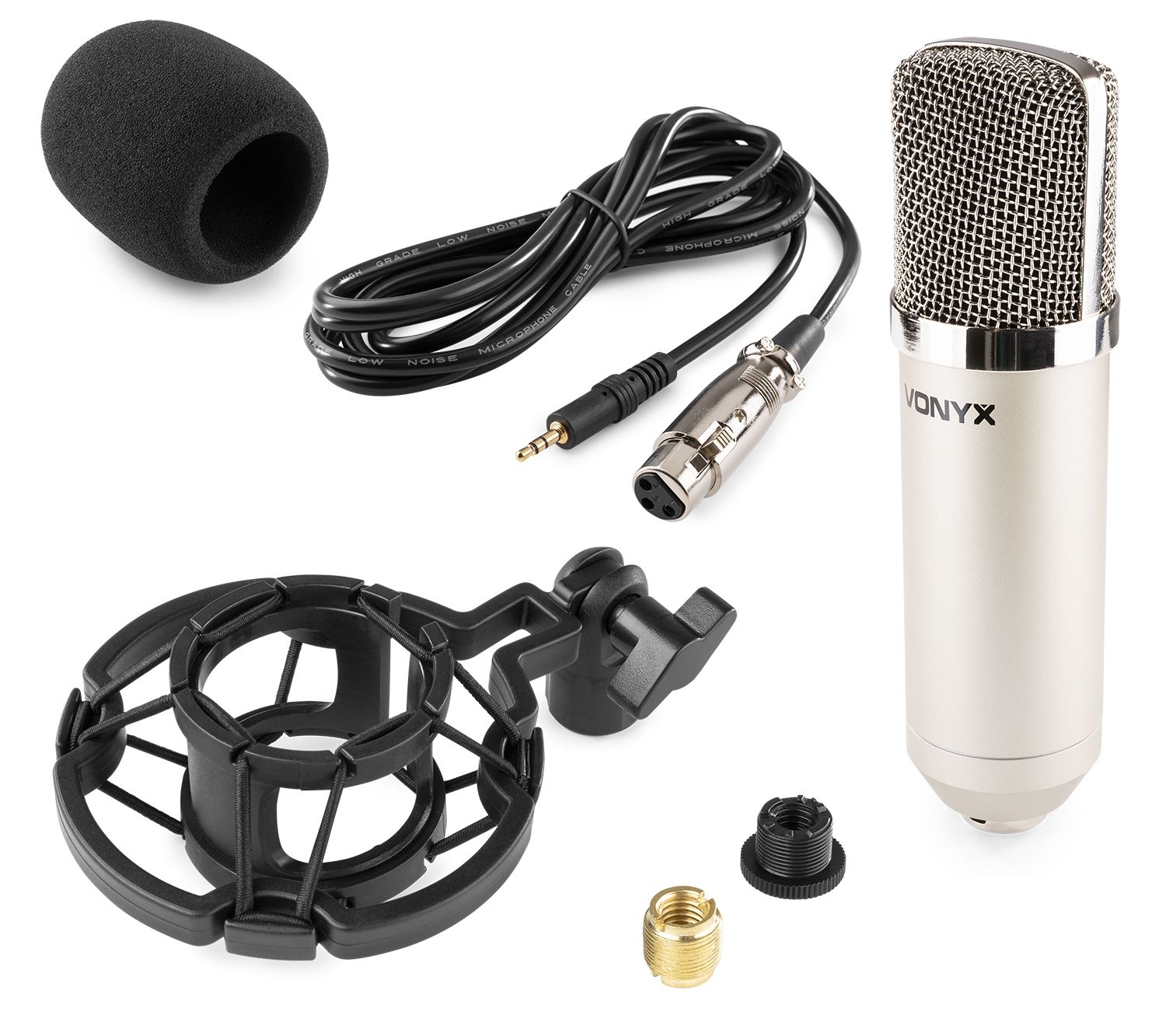 CM400 Studio Condenser Microphone Silver