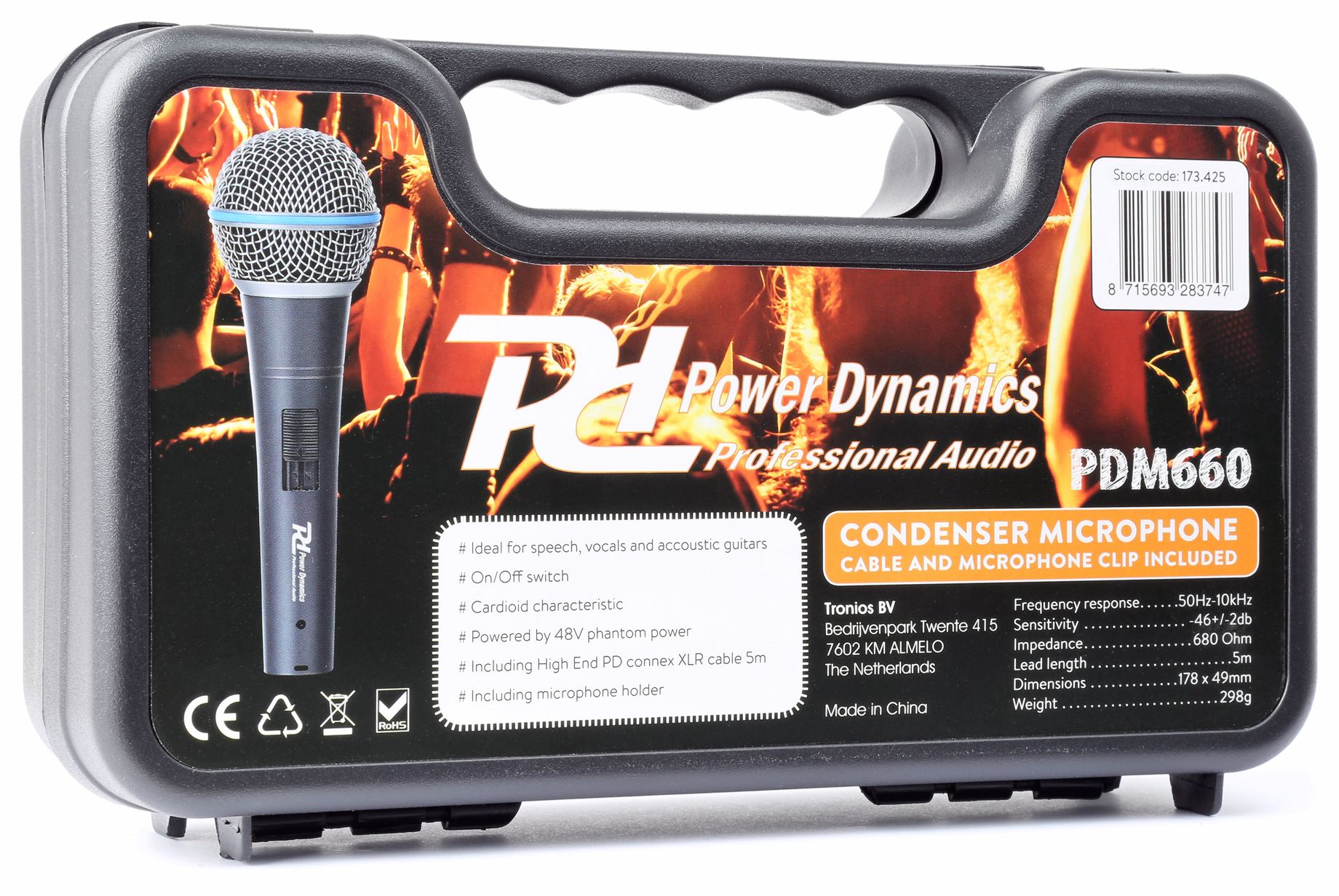 PDM660 Condensator Microphone in Case