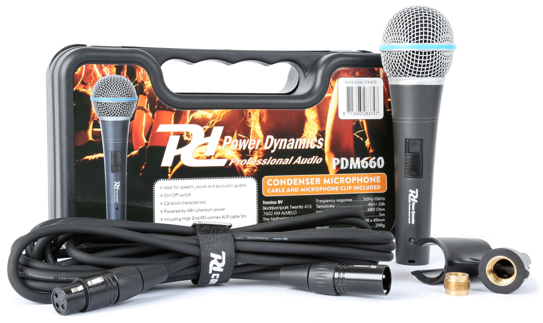 PDM660 Condensator Microphone in Case