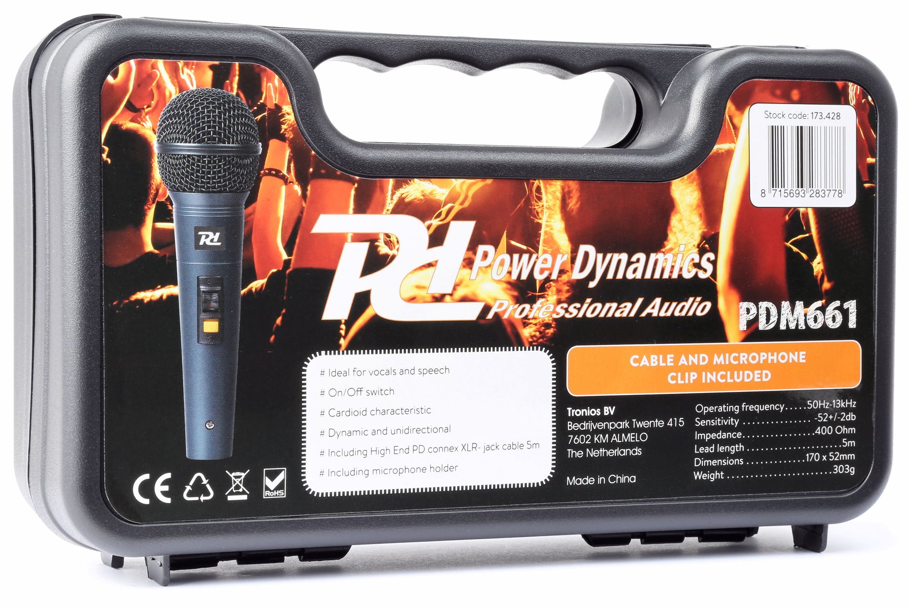 PDM661 Dynamic Vocal Microphone in Case