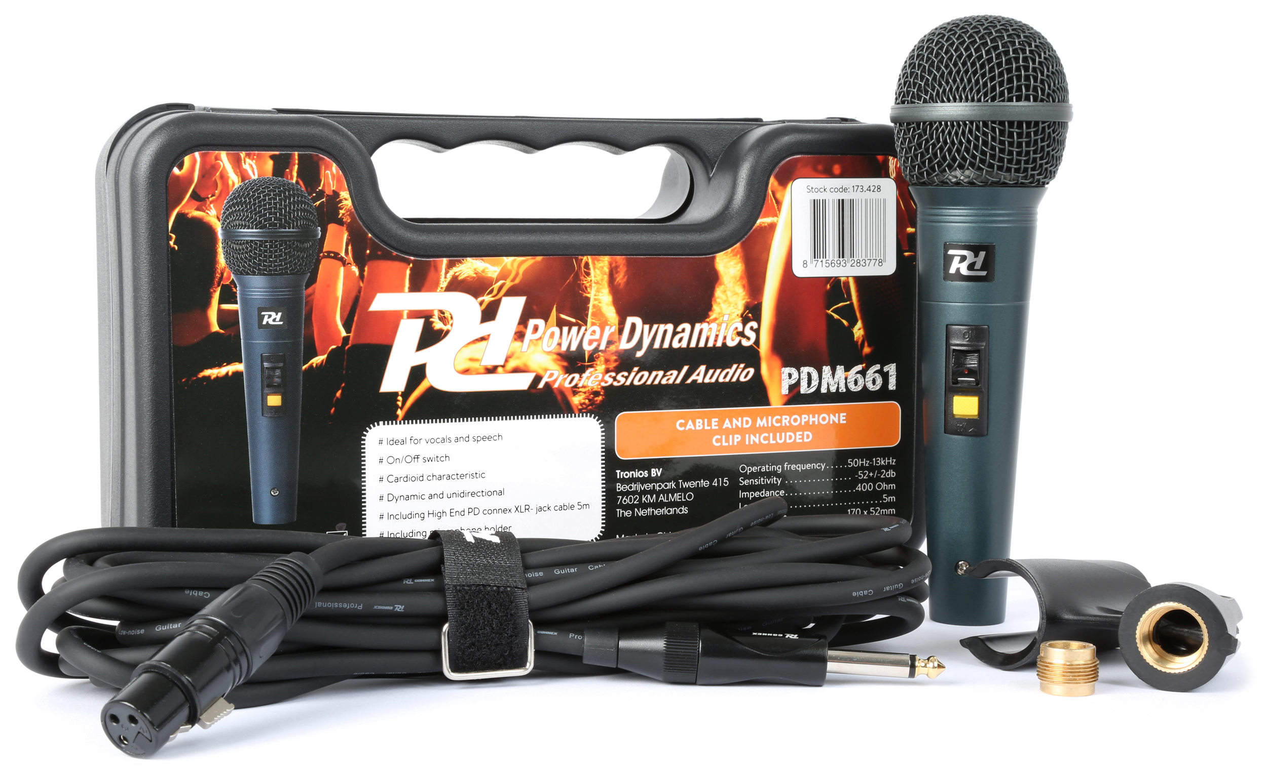 PDM661 Dynamic Vocal Microphone in Case