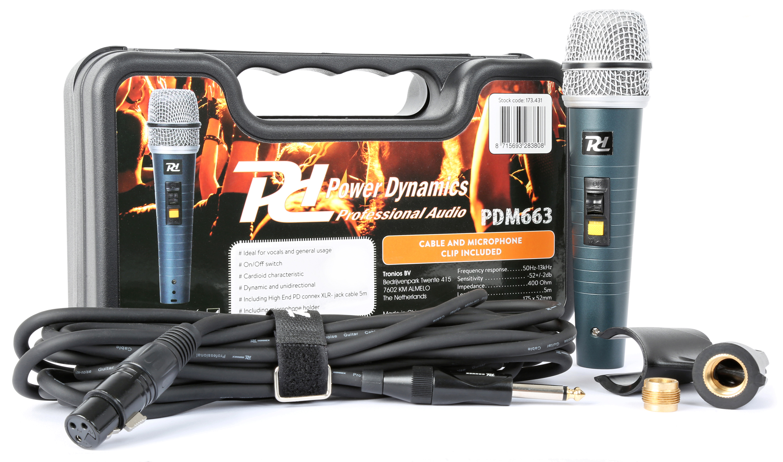 PDM663 Dynamic Microphone in Case