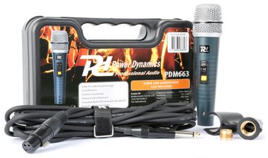PDM663 Dynamic Microphone in Case