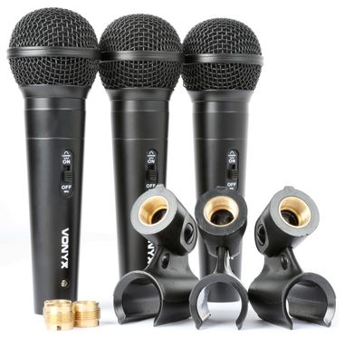 VX1800S Dynamic Microphone set 3 pieces