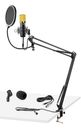 CMS400B Studio Set / Condenser Microphone with Stand and Pop Filter