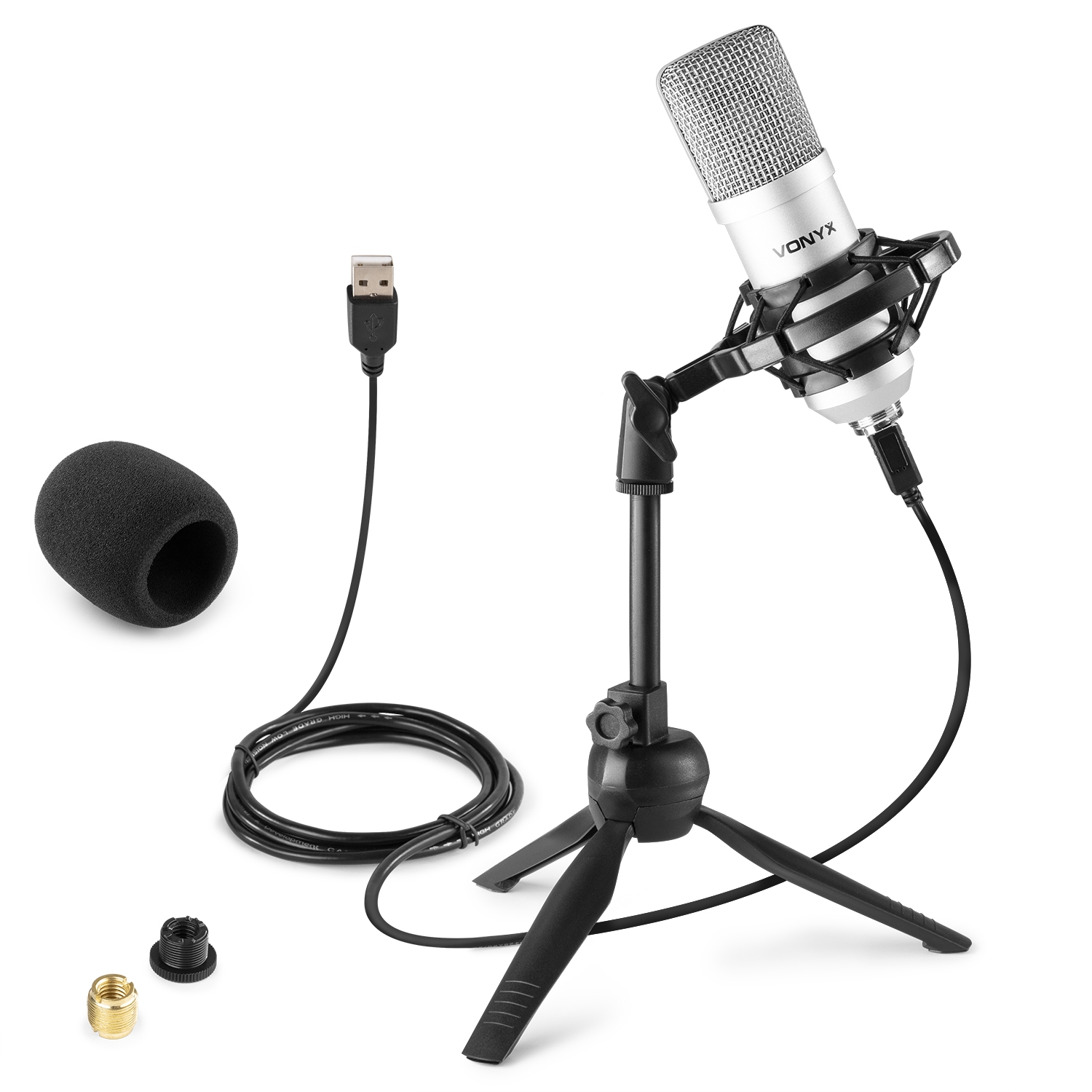 CM300S Studio Microphone USB Titanium