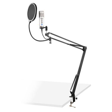 CMS320S Studio Microphone Set USB Titanium with Echo