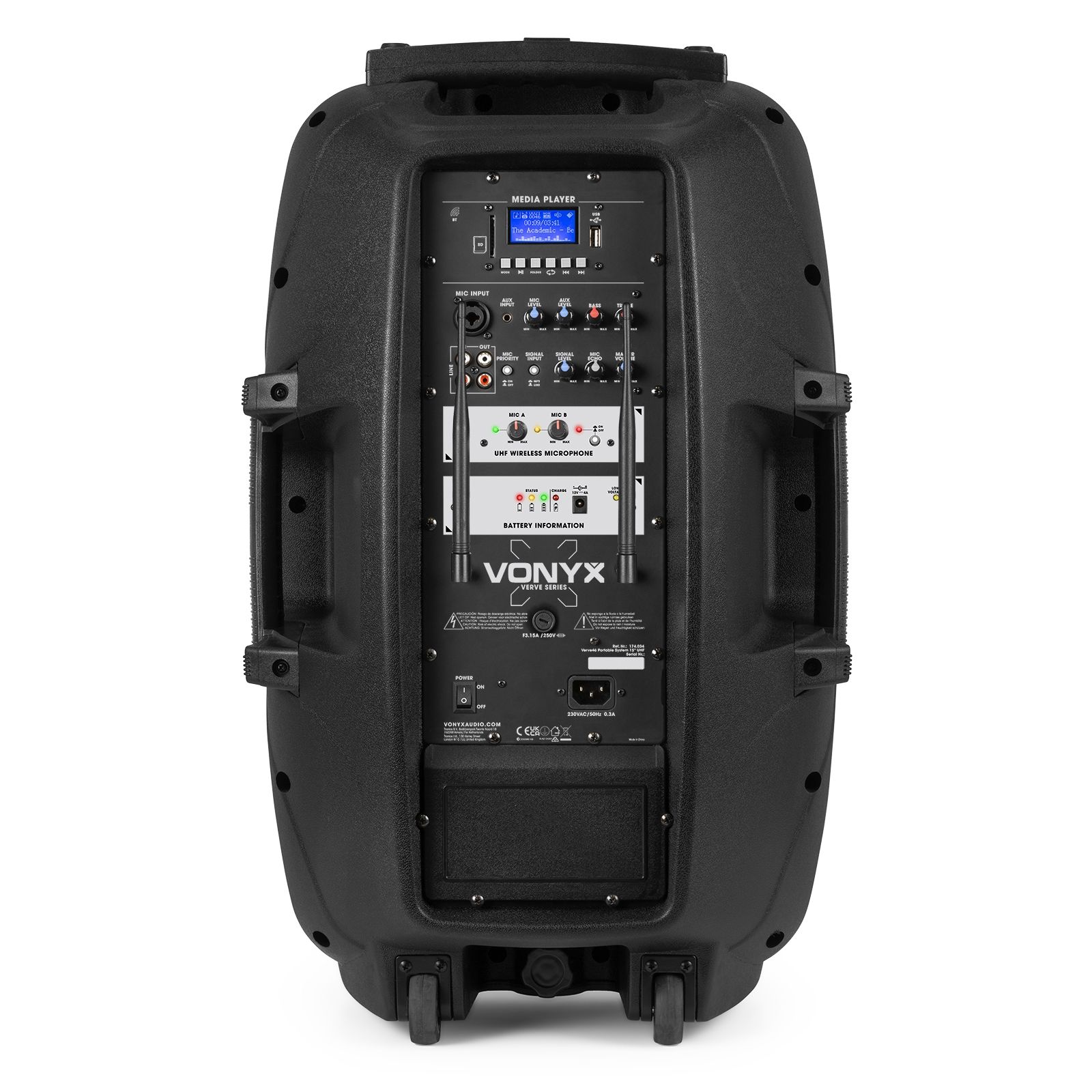 Verve46 Portable Sound System 15”