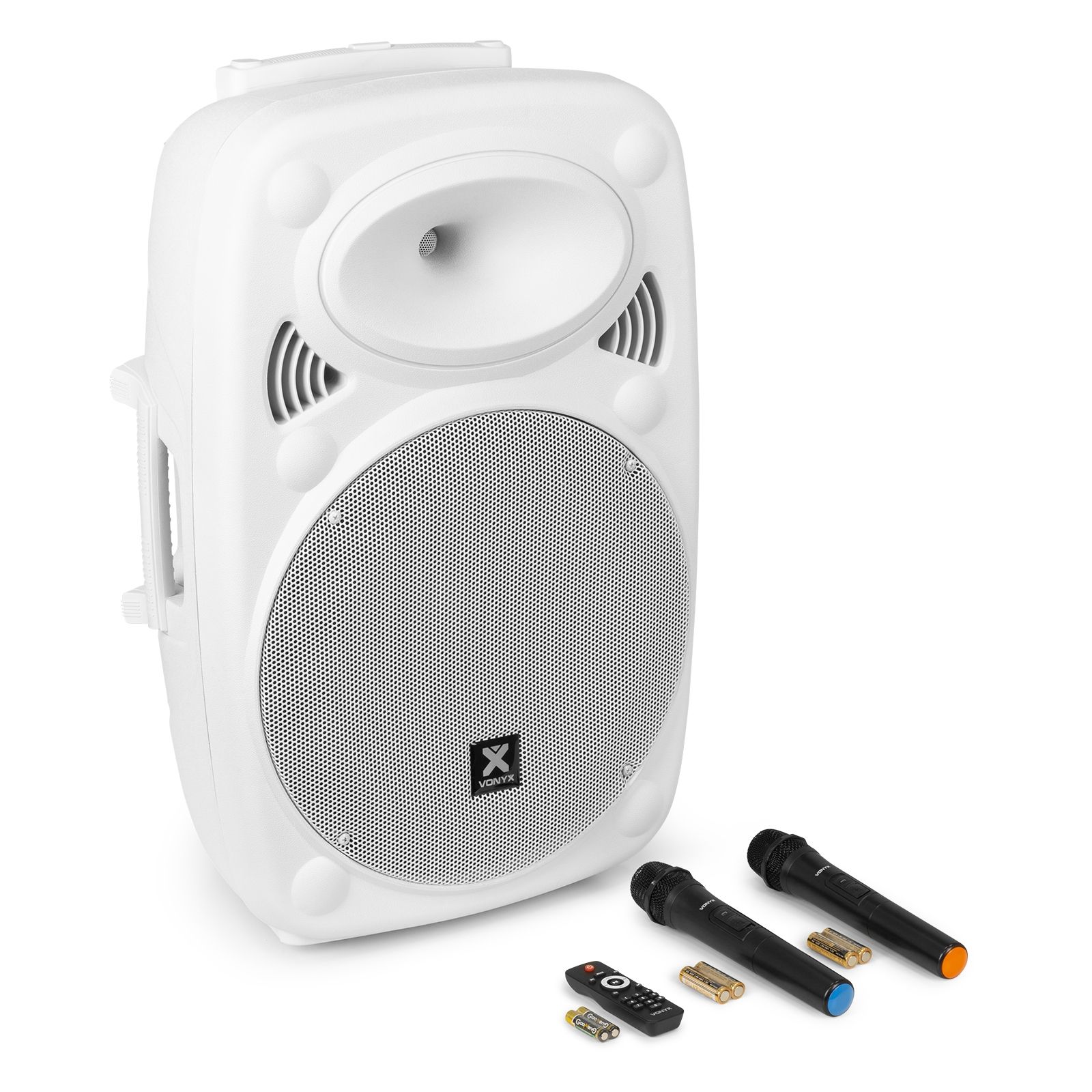 Verve46 Portable Sound System 15” White Edition