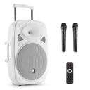 Verve46 Portable Sound System 15” White Edition