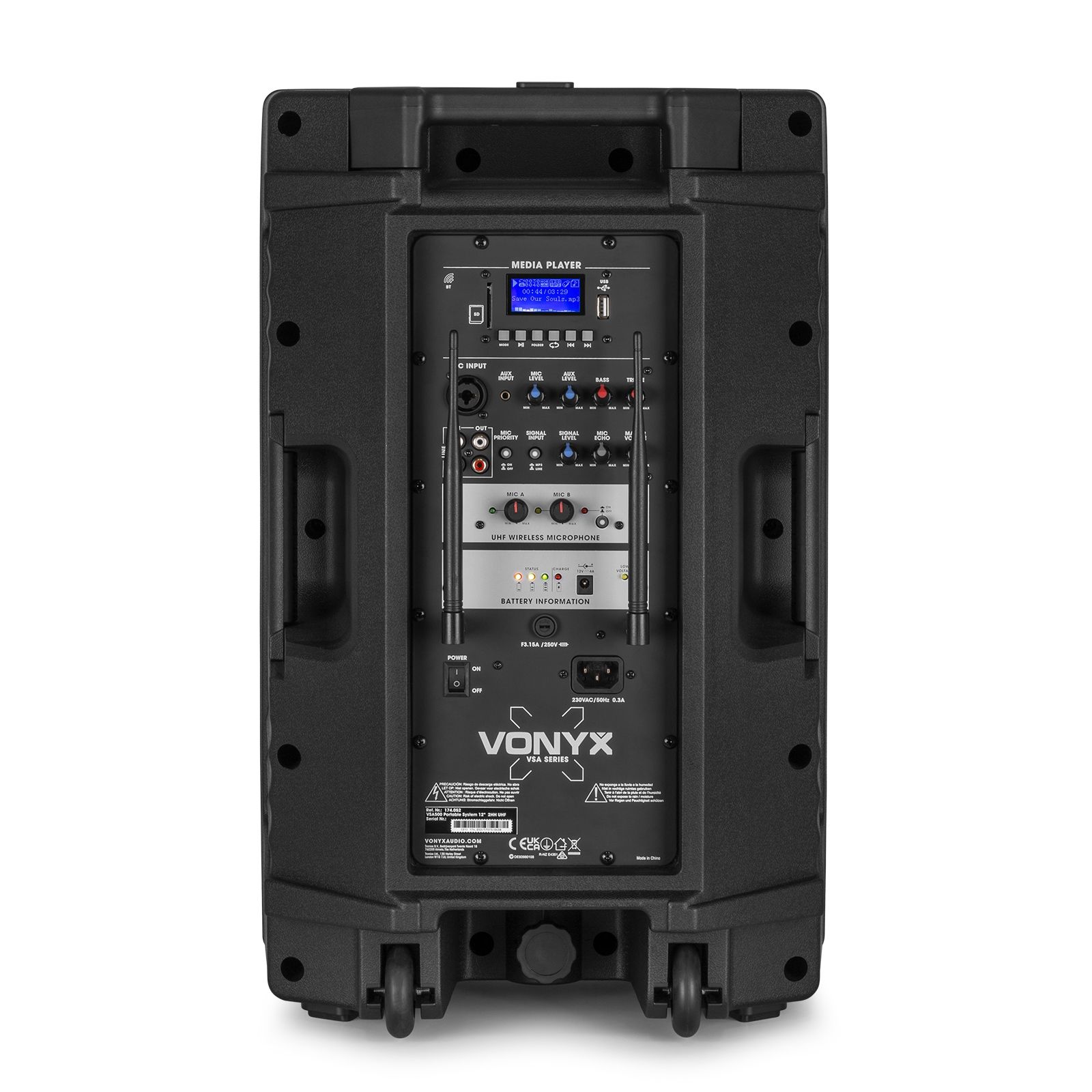 VSA500 Portable System 12" 800W