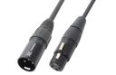 CX35-25 Cable XLR male/female 25m Black