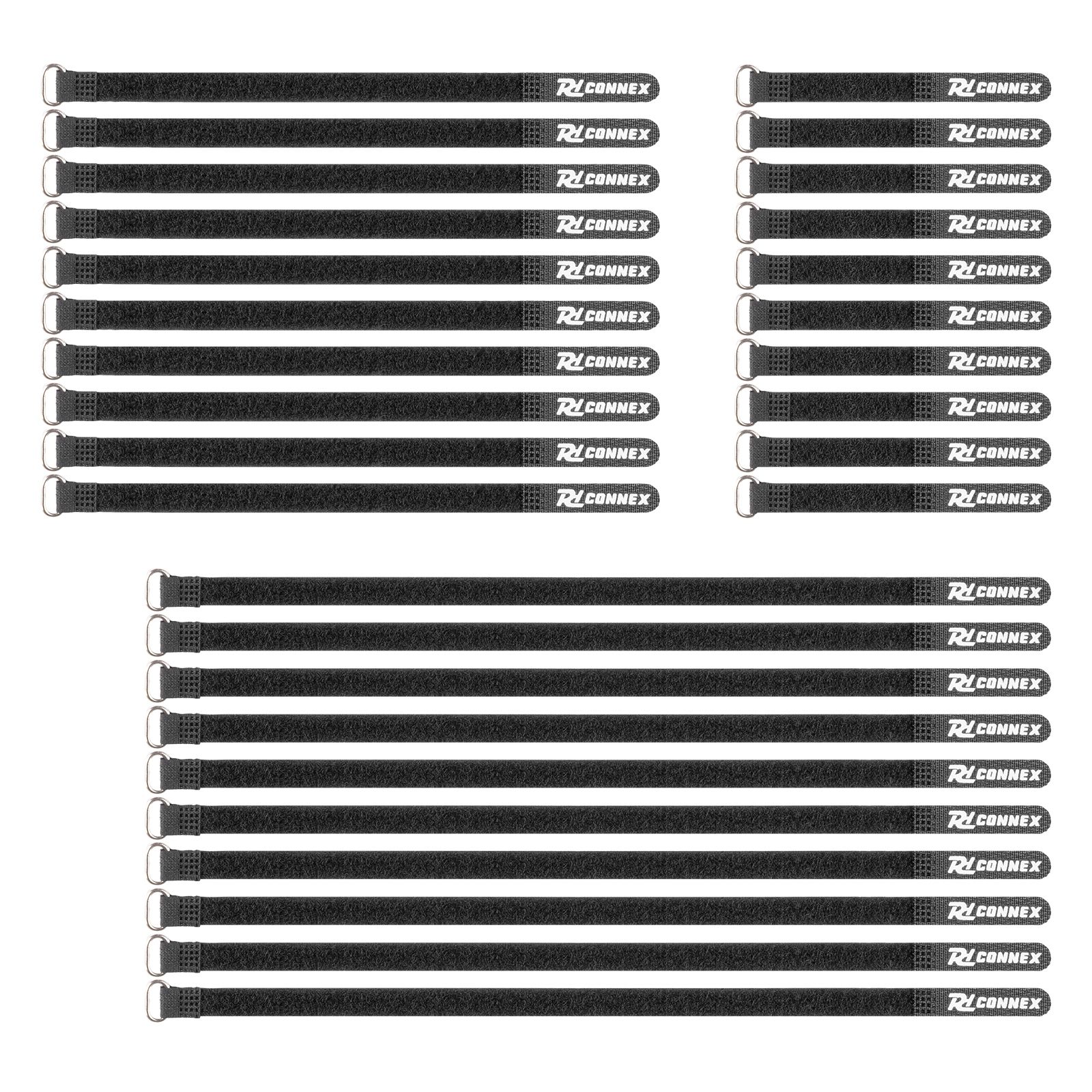 CXT-SET Cable Tie Set 30pcs Black