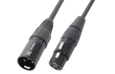 CX35 Cable 3-pin XLR male/female  Black