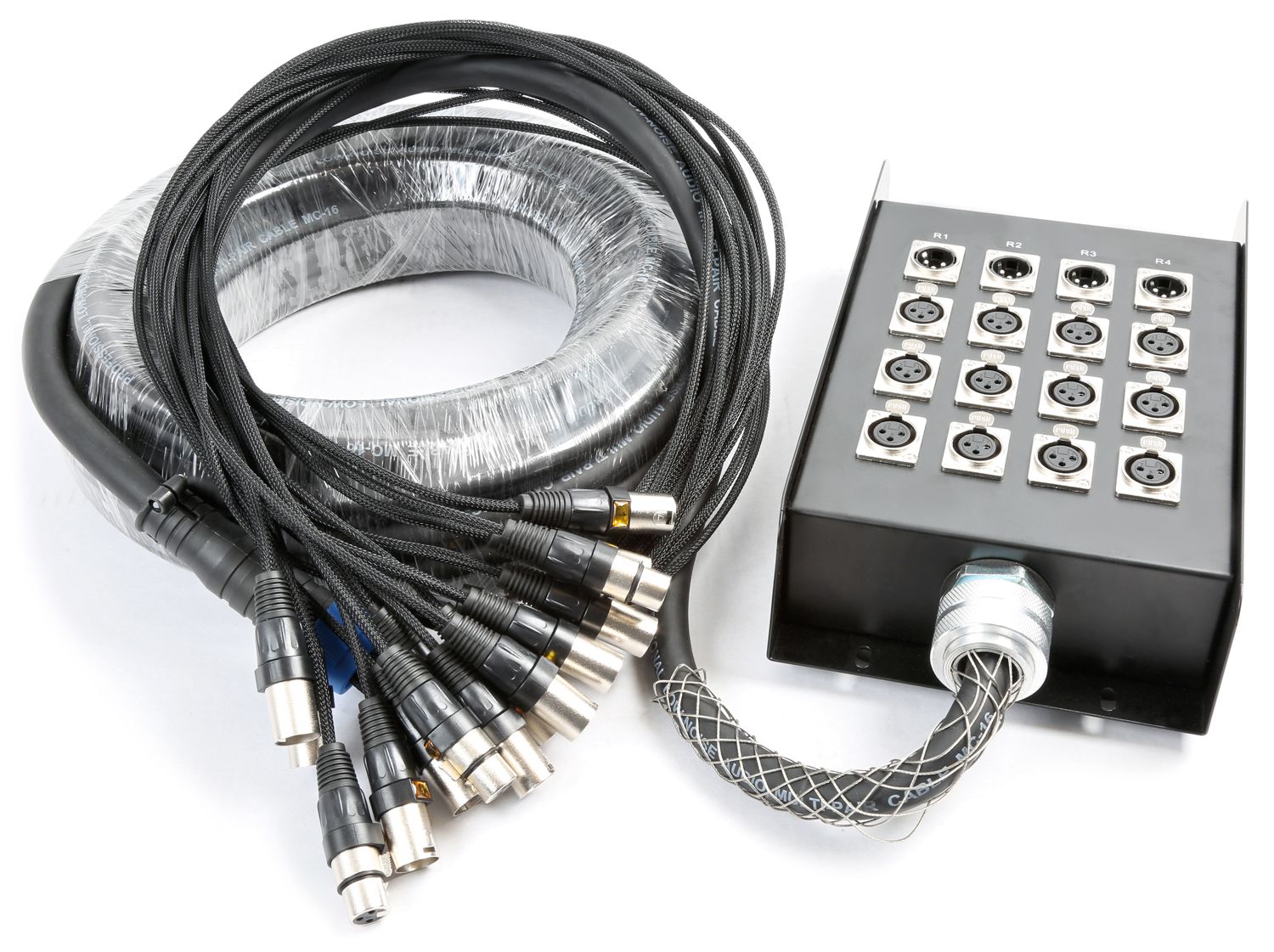 CX162 Stage Snake 12-in 4-out XLR 30 metres
