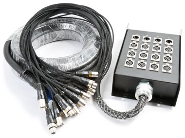CX162 Stage Snake 12-in 4-out XLR 30 metres
