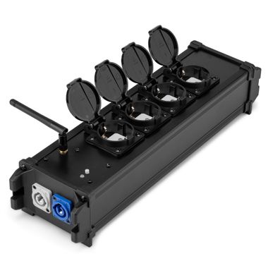 PSB50 Power Splitter Box P-Con IN/OUT with wireless DMX