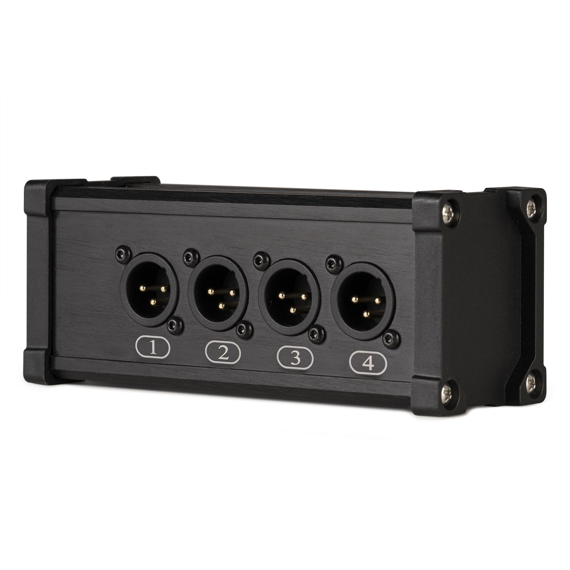 CX185 RJ45 to 4x XLR3M Splitter Box	