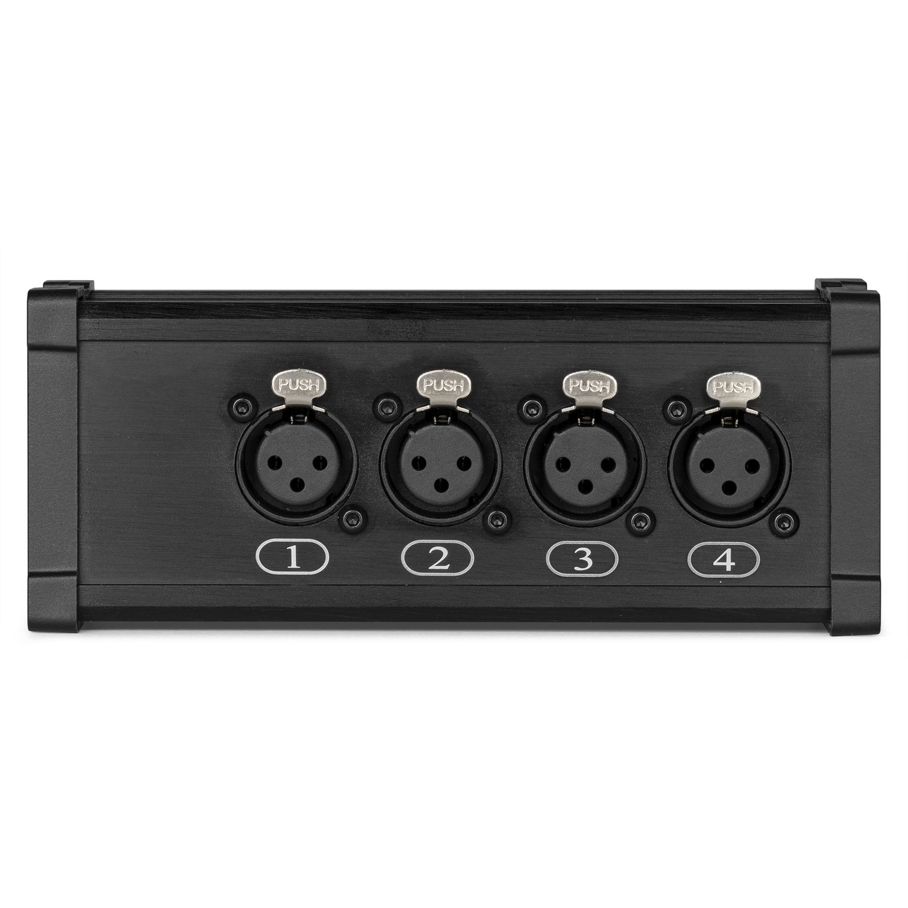 CX187 RJ45 to 4x XLR3F Splitter Box	