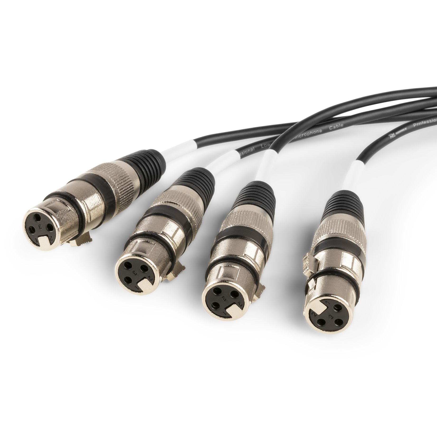CX192 RJ45 to 4xXLR3F Cable Splitter 0.7m	