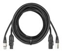 CX13-10 Combi Cable Powerconnector TR - XLR M / Powerconnector TR - XLR F 10m