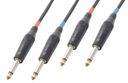 CX72-5 Cable 2x6.3Mono-2x6.3Mono 5.0m