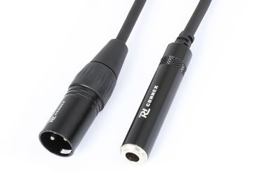 CX130 Cable Converter XLR Male - 6,3M Jack Female Black