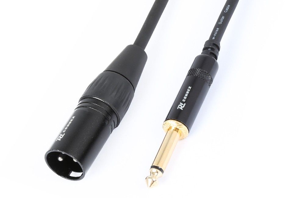CX131 Cable Converter XLR Male - 6,3M Jack Male Black