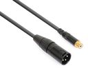 CX134 Cable converter XLR Male - RCA Female