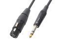 CX46-1 Cable XLRF/6.3mm Stereo 1.5m