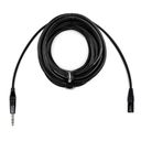 CX44-12 Cable XLR male-6.3 Stereo 12m