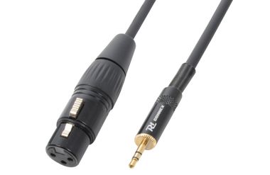 CX50 Cable XLR Female - 3,5mm Stereo  Black